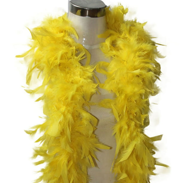 Quality White Feather Boa Flapper Hen Night Burlesque Dance Party Show Costume